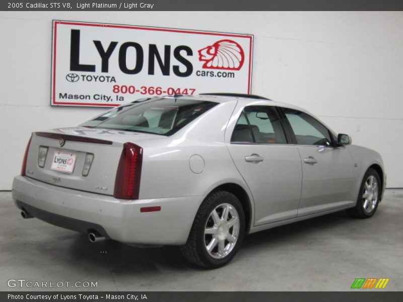 Light Platinum / Light Gray 2005 Cadillac STS V8
