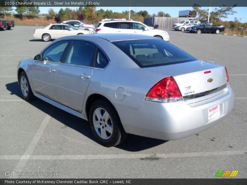 Silver Ice Metallic / Ebony 2010 Chevrolet Impala LS