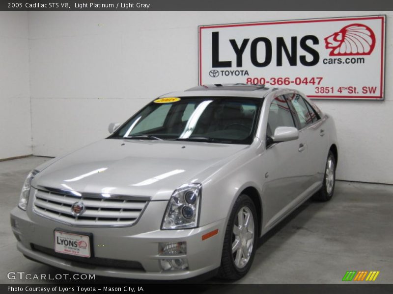 Light Platinum / Light Gray 2005 Cadillac STS V8