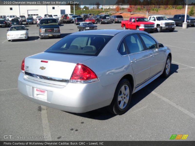 Silver Ice Metallic / Ebony 2010 Chevrolet Impala LS