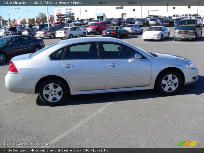 Silver Ice Metallic / Ebony 2010 Chevrolet Impala LS