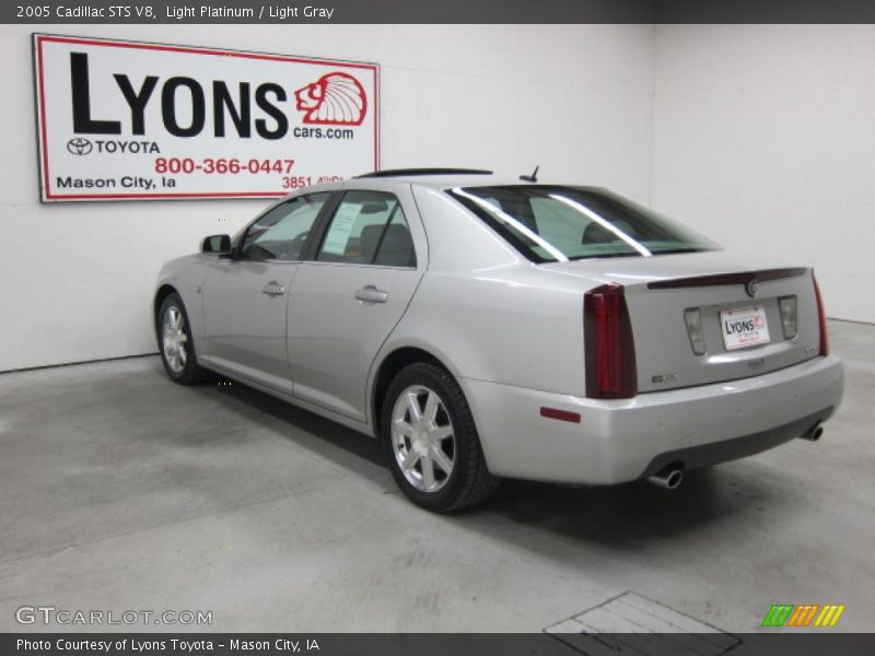 Light Platinum / Light Gray 2005 Cadillac STS V8