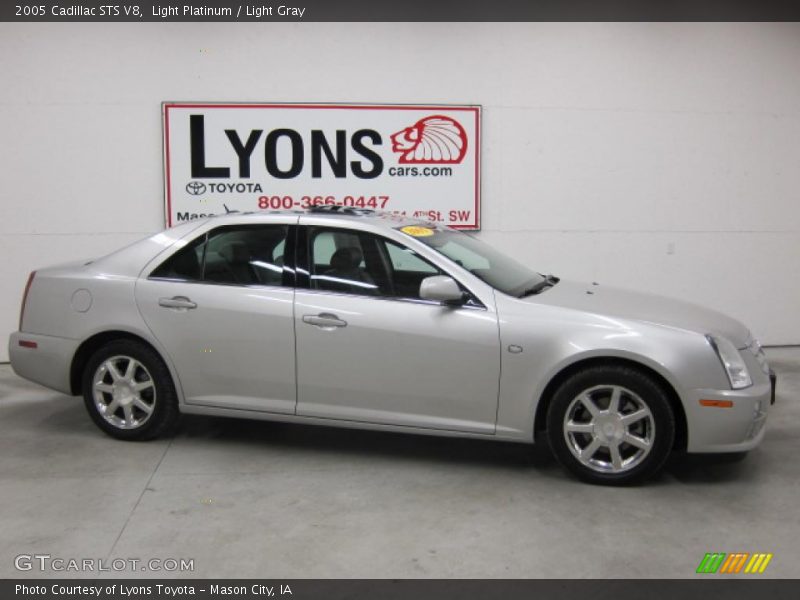 Light Platinum / Light Gray 2005 Cadillac STS V8