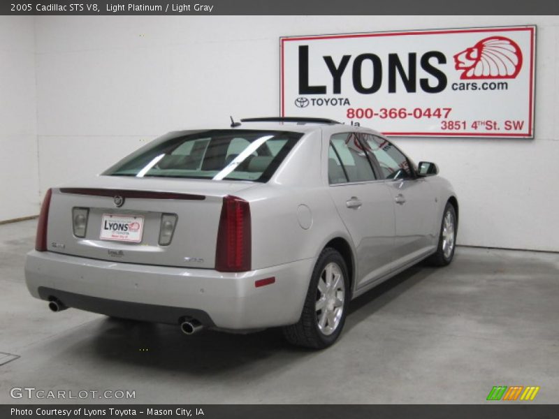 Light Platinum / Light Gray 2005 Cadillac STS V8
