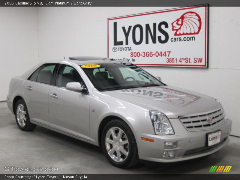 Light Platinum / Light Gray 2005 Cadillac STS V8