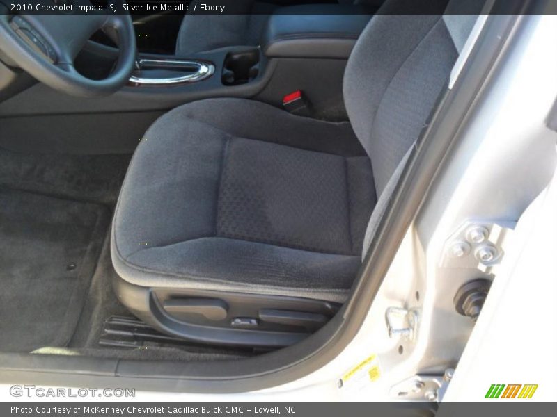 Silver Ice Metallic / Ebony 2010 Chevrolet Impala LS