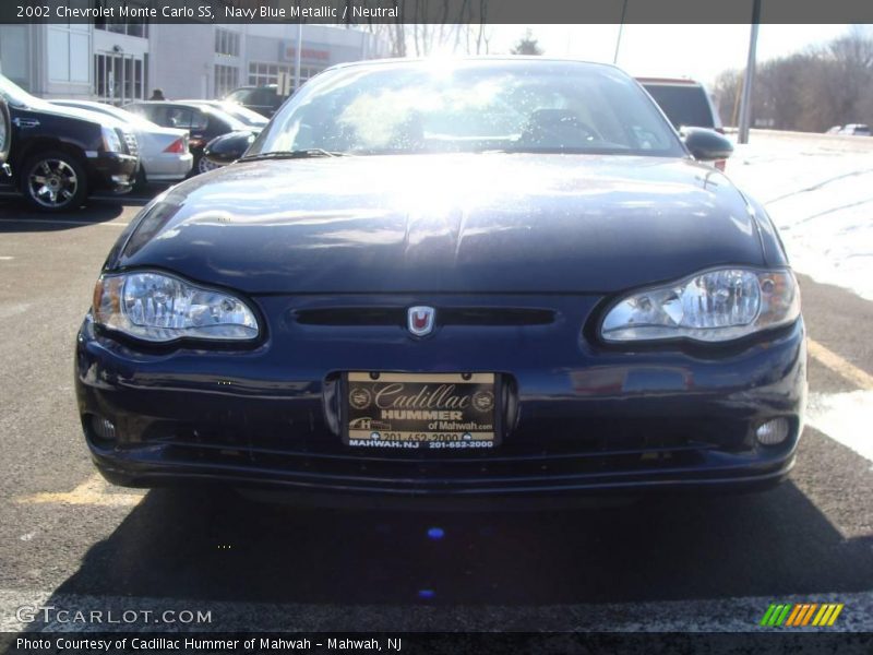 Navy Blue Metallic / Neutral 2002 Chevrolet Monte Carlo SS