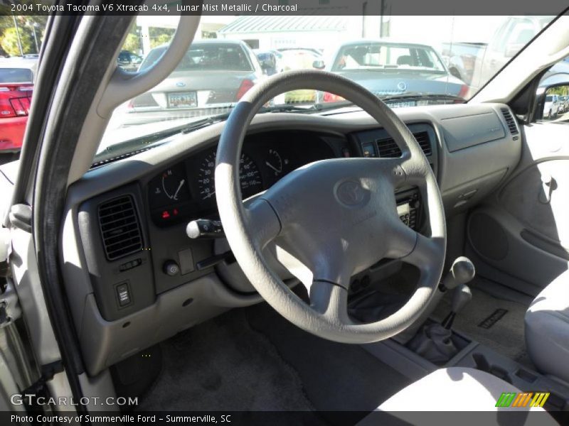 Lunar Mist Metallic / Charcoal 2004 Toyota Tacoma V6 Xtracab 4x4