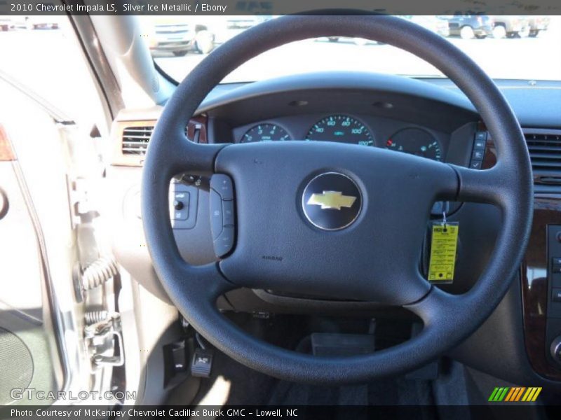 Silver Ice Metallic / Ebony 2010 Chevrolet Impala LS