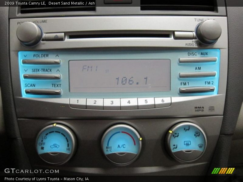 Desert Sand Metallic / Ash 2009 Toyota Camry LE