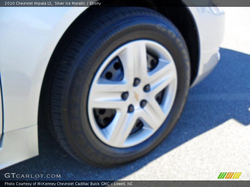 Silver Ice Metallic / Ebony 2010 Chevrolet Impala LS
