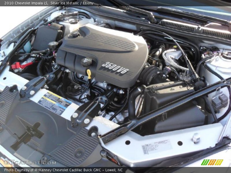 Silver Ice Metallic / Ebony 2010 Chevrolet Impala LS