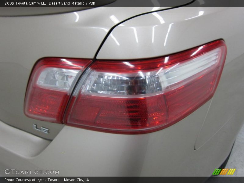 Desert Sand Metallic / Ash 2009 Toyota Camry LE