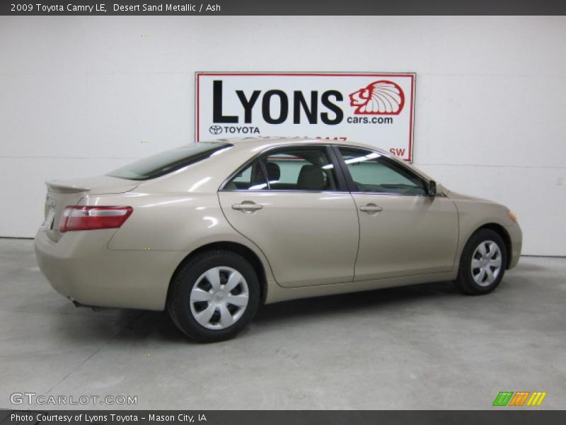 Desert Sand Metallic / Ash 2009 Toyota Camry LE