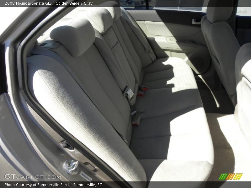 Golden Beige / Gray 2008 Hyundai Sonata GLS