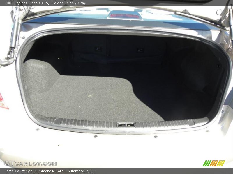 Golden Beige / Gray 2008 Hyundai Sonata GLS