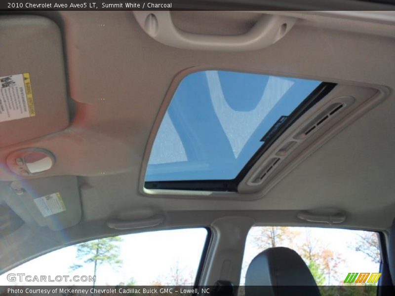 Sunroof of 2010 Aveo Aveo5 LT