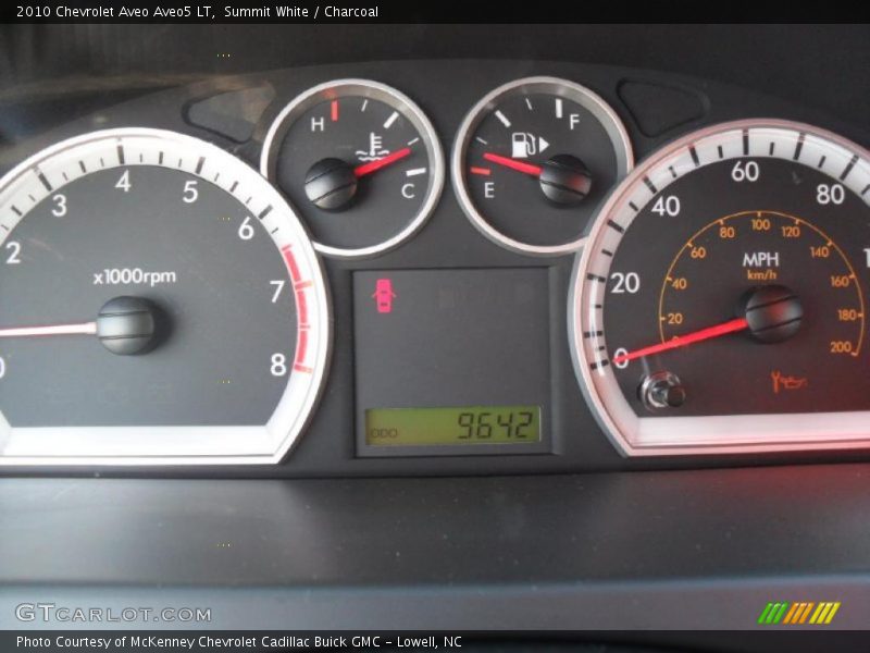  2010 Aveo Aveo5 LT Aveo5 LT Gauges