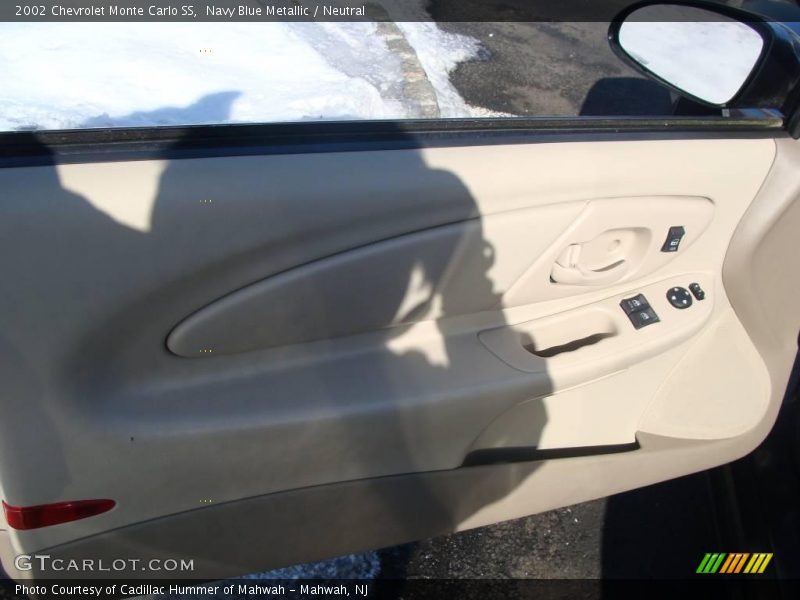 Navy Blue Metallic / Neutral 2002 Chevrolet Monte Carlo SS