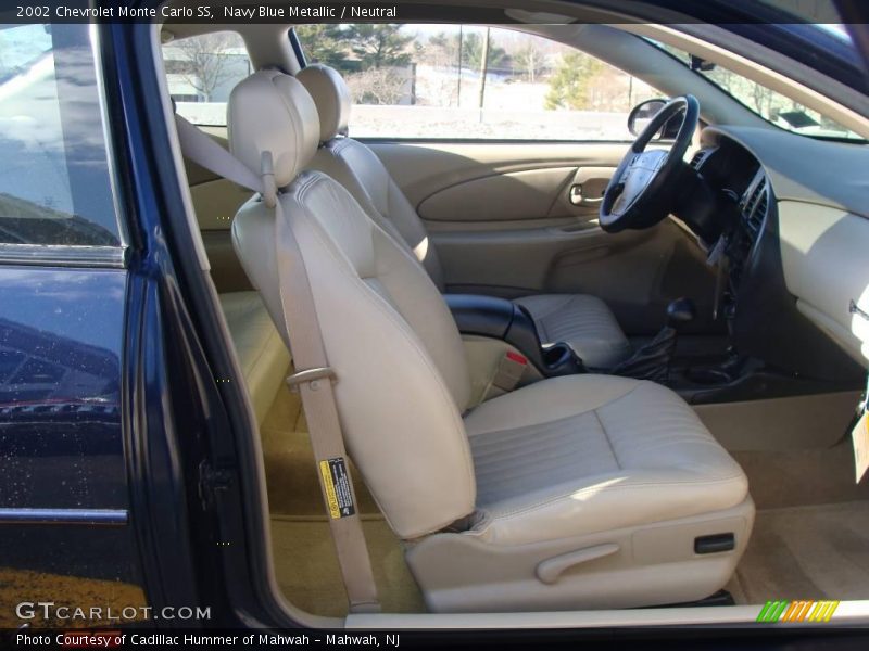 Navy Blue Metallic / Neutral 2002 Chevrolet Monte Carlo SS