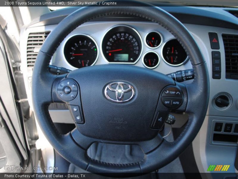 Silver Sky Metallic / Graphite 2008 Toyota Sequoia Limited 4WD