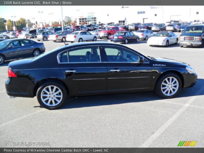 Black Onyx / Ebony 2008 Buick Lucerne CXS