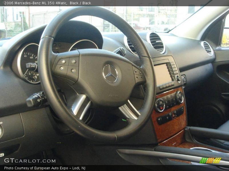Black / Black 2006 Mercedes-Benz ML 350 4Matic