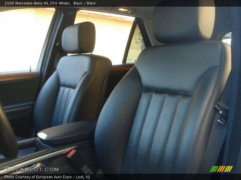 Black / Black 2006 Mercedes-Benz ML 350 4Matic