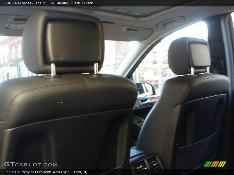 Black / Black 2006 Mercedes-Benz ML 350 4Matic