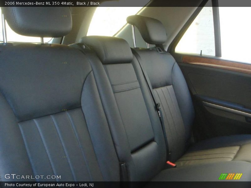 Black / Black 2006 Mercedes-Benz ML 350 4Matic