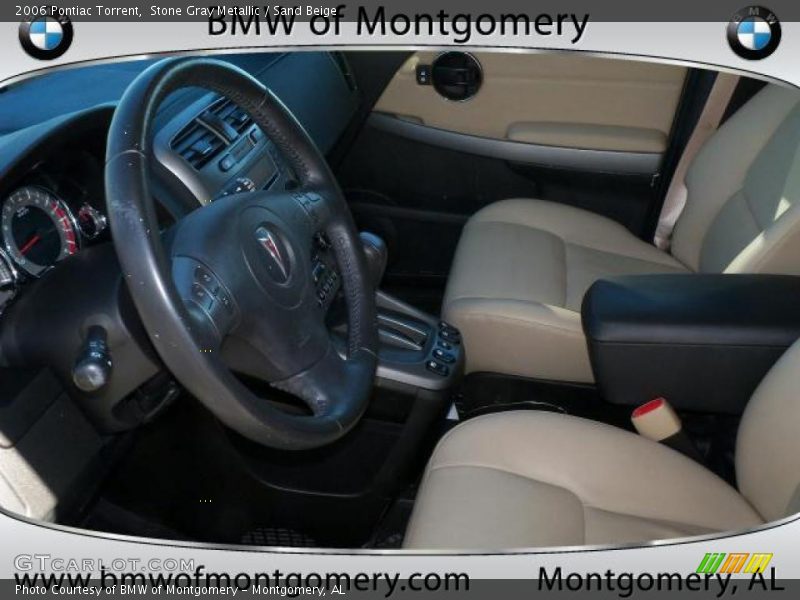 Stone Gray Metallic / Sand Beige 2006 Pontiac Torrent