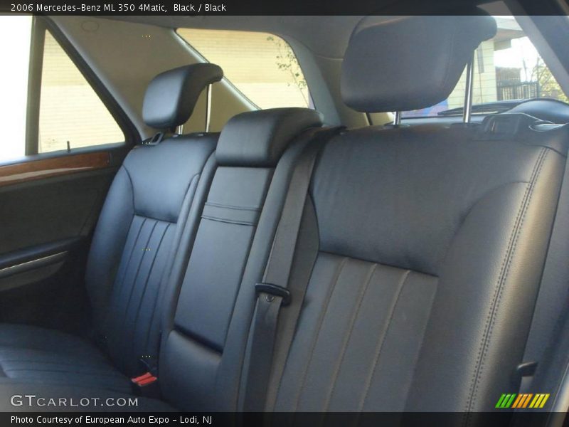Black / Black 2006 Mercedes-Benz ML 350 4Matic