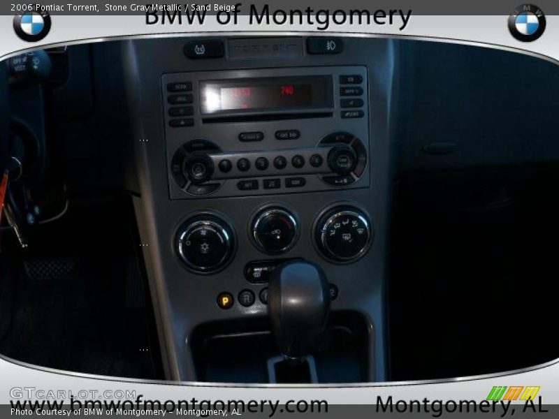 Stone Gray Metallic / Sand Beige 2006 Pontiac Torrent