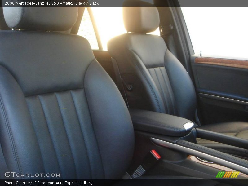 Black / Black 2006 Mercedes-Benz ML 350 4Matic