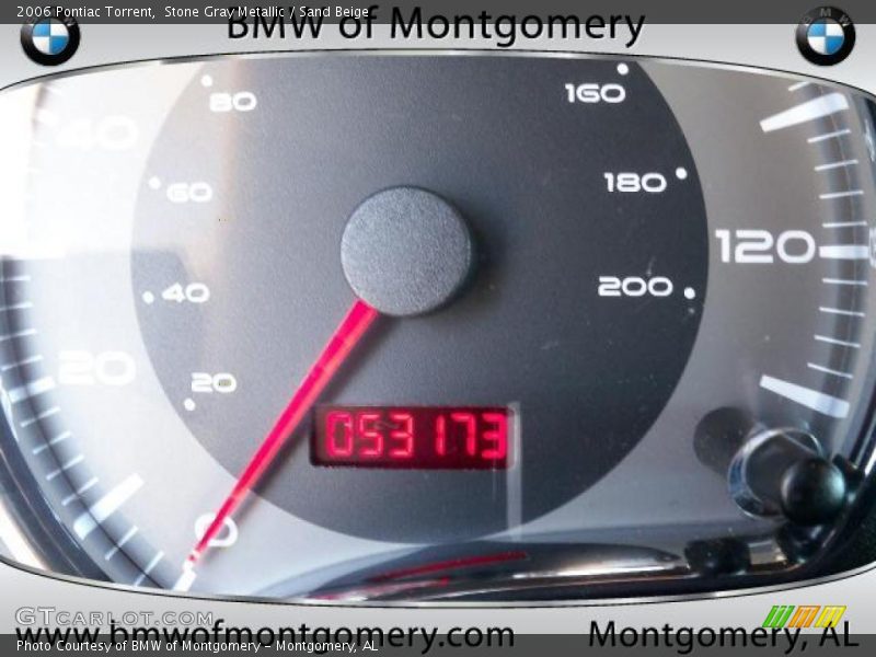 Stone Gray Metallic / Sand Beige 2006 Pontiac Torrent