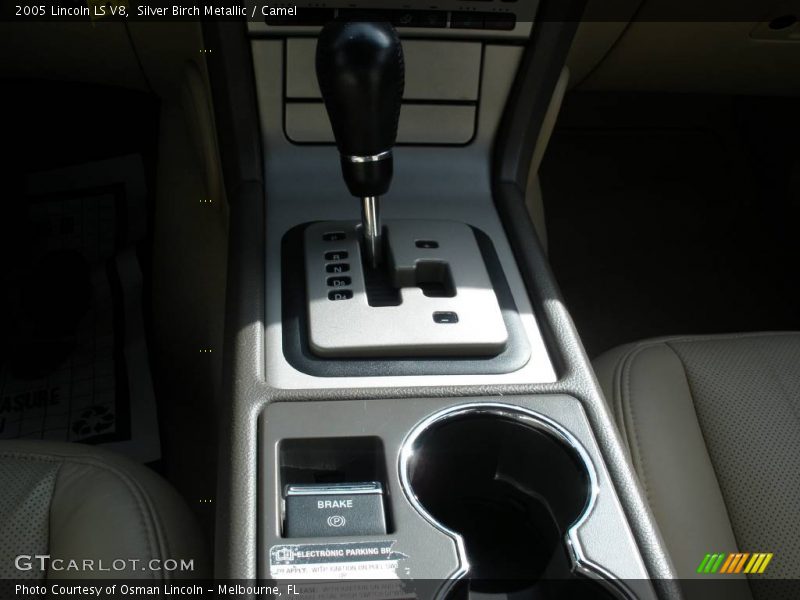 Silver Birch Metallic / Camel 2005 Lincoln LS V8