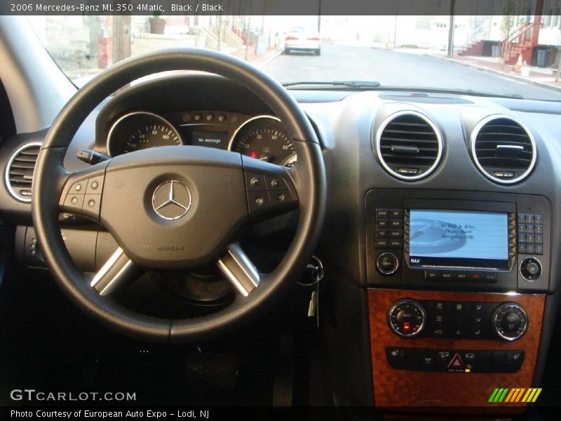 Black / Black 2006 Mercedes-Benz ML 350 4Matic