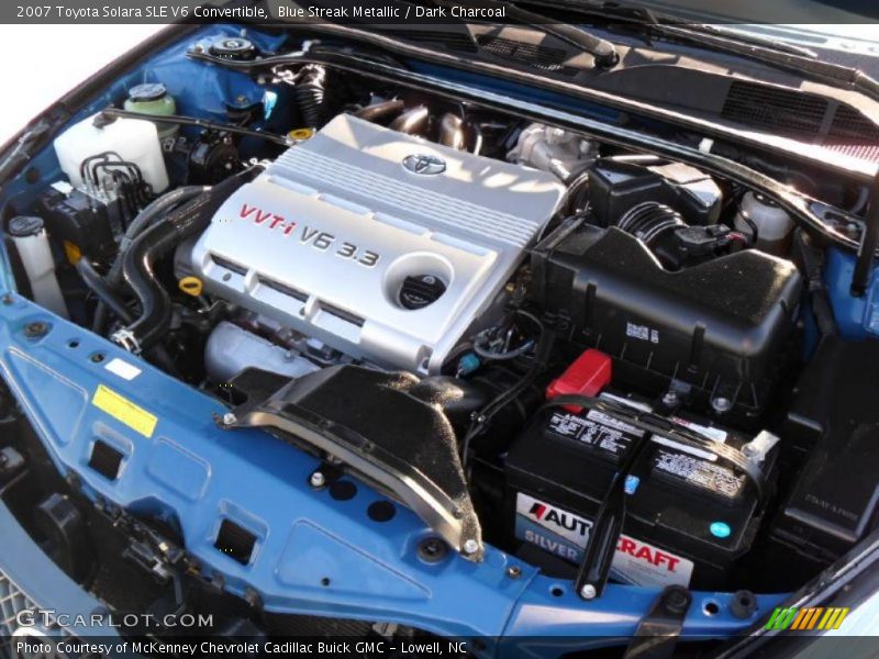  2007 Solara SLE V6 Convertible Engine - 3.3 Liter DOHC 24-Valve VVT-i V6