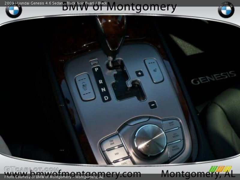 Black Noir Pearl / Black 2009 Hyundai Genesis 4.6 Sedan