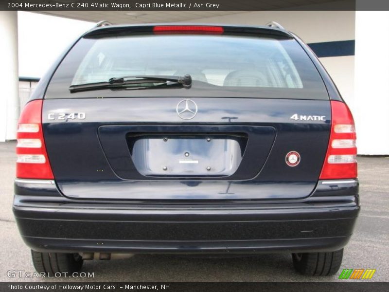 Capri Blue Metallic / Ash Grey 2004 Mercedes-Benz C 240 4Matic Wagon