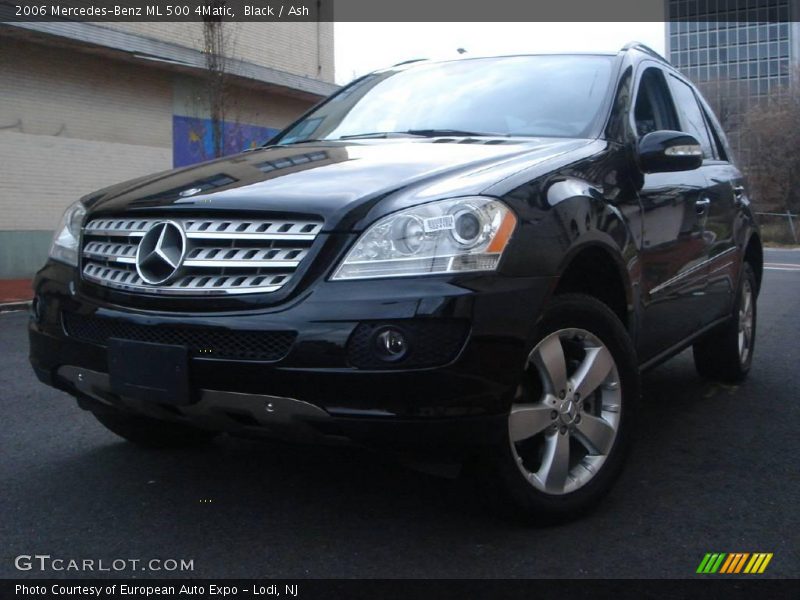 Black / Ash 2006 Mercedes-Benz ML 500 4Matic