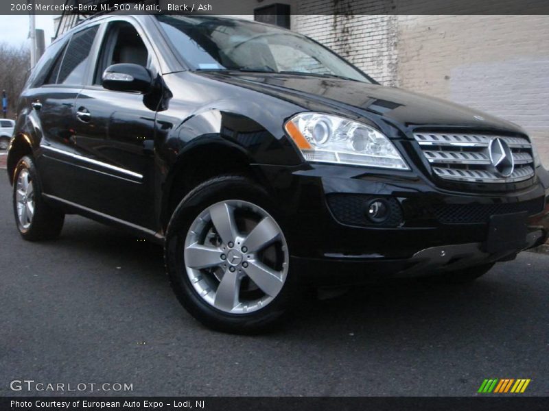 Black / Ash 2006 Mercedes-Benz ML 500 4Matic