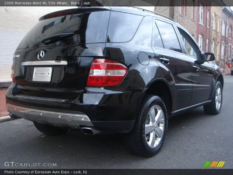Black / Ash 2006 Mercedes-Benz ML 500 4Matic