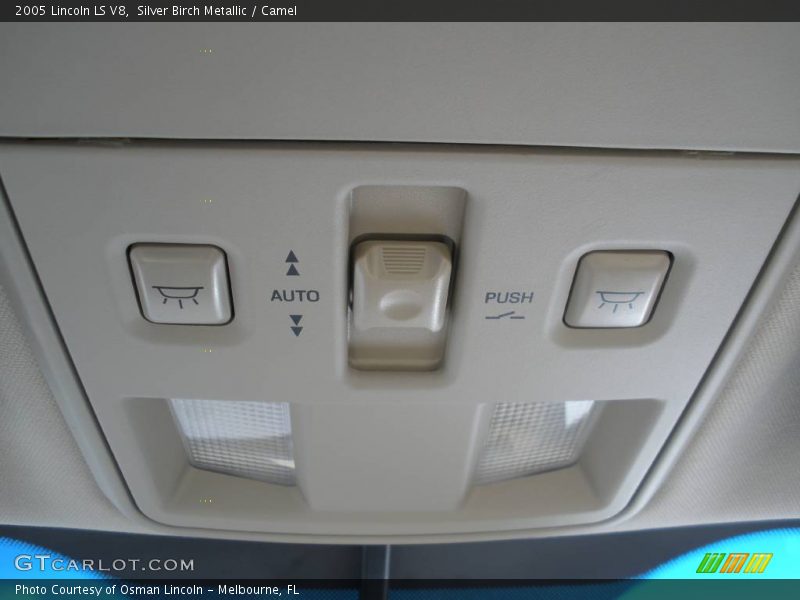 Silver Birch Metallic / Camel 2005 Lincoln LS V8