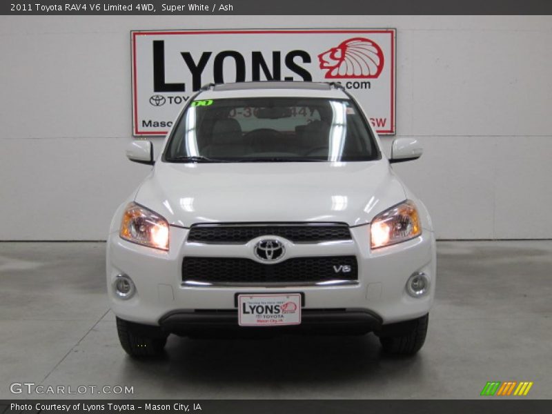 Super White / Ash 2011 Toyota RAV4 V6 Limited 4WD