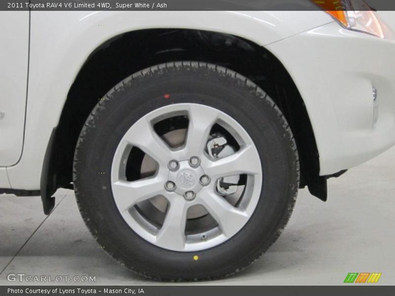 Super White / Ash 2011 Toyota RAV4 V6 Limited 4WD
