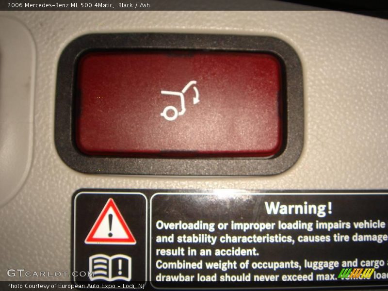 Black / Ash 2006 Mercedes-Benz ML 500 4Matic