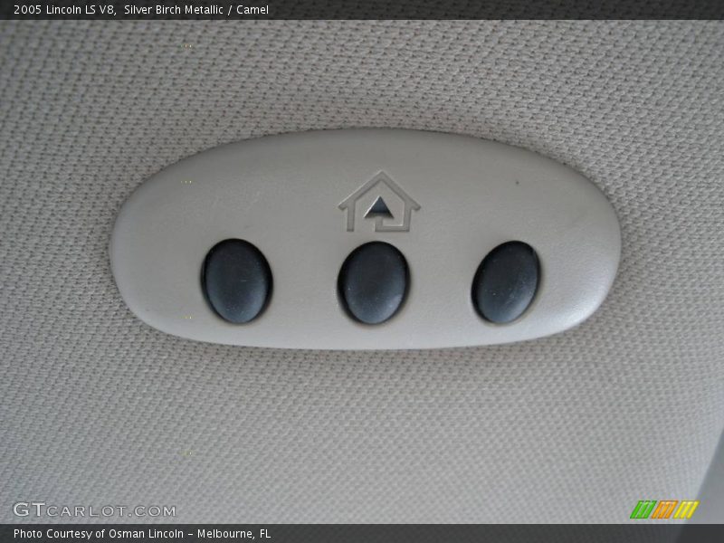 Silver Birch Metallic / Camel 2005 Lincoln LS V8