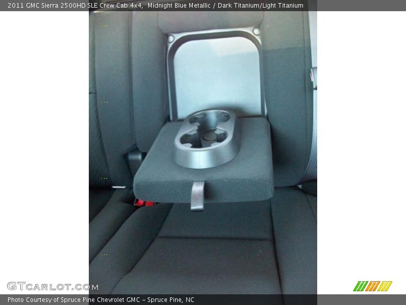 Midnight Blue Metallic / Dark Titanium/Light Titanium 2011 GMC Sierra 2500HD SLE Crew Cab 4x4
