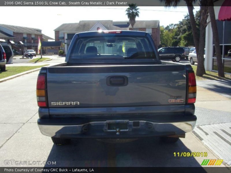 Stealth Gray Metallic / Dark Pewter 2006 GMC Sierra 1500 SL Crew Cab